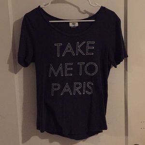 “Take me to paris” tee shirt
